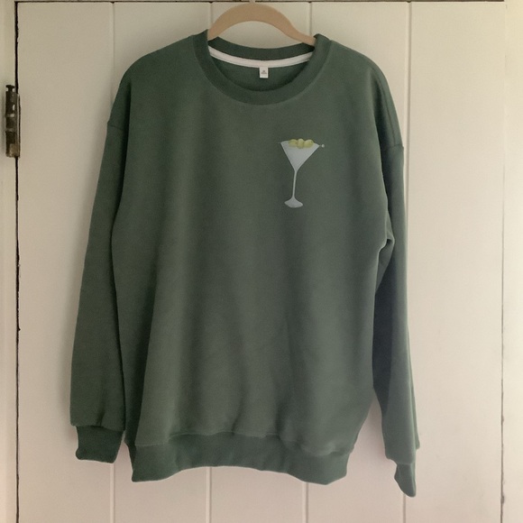 Filthy Martini Sweatshirt - NEW - Picture 1 of 2